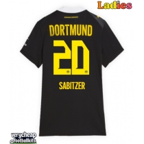 Borussia Dortmund Marcel Sabitzer #20 Replica Away Shirt Ladies 2026-27 Short Sleeve